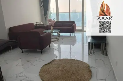 Apartment - 2 Bedrooms - 2 Bathrooms for rent in Oasis Tower - Al Rashidiya 1 - Al Rashidiya - Ajman