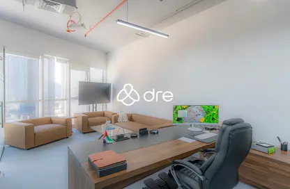 Office Space - 1 Bedroom - 1 Bathroom for rent in The Exchange - Business Bay - Dubai