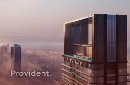 شقة - 3 غرف نوم - 4 حمامات للبيع في برج ترامب - شارع الشيخ زايد - دبي