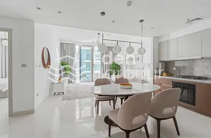 شقة - غرفة نوم - 1 حمام للايجار في برج Beach Isle 1 - بيتش آيل - إعمار بيتشفرونت - دبي هاربور - دبي