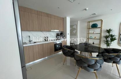 Apartment - 2 - 2 for rent in Grand Bleu Tower 1 - Grand Bleu - Emaar Beachfront - Dubai Harbour - Dubai