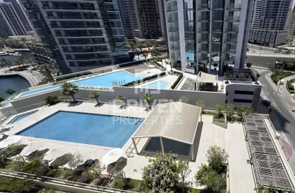 Apartment - 1 - 1 for rent in Iris Blue - Dubai Marina - Dubai