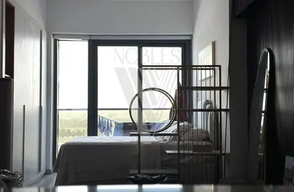 Apartment - 1 Bathroom for rent in Blue Waves Tower - Dubai Land Residence Complex - Dubai