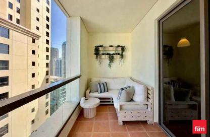 Apartment - 2 Bedrooms - 3 Bathrooms for rent in Bahar 4 - Bahar - Jumeirah Beach Residence - Dubai