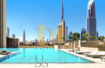 Apartment - 3 Bedrooms - 4 Bathrooms for rent in Downtown Views II Tower 2 - Downtown Views II - Zabeel 2 - Zabeel - Dubai