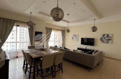 Apartment - 3 - 4 for rent in Sadaf 2 - Sadaf - Jumeirah Beach Residence - Dubai