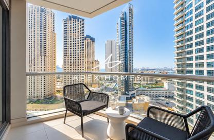 Apartment - 1 - 2 for rent in Bonaire Tower - Park Island - Dubai Marina - Dubai