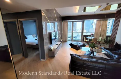 Apartment - 1 Bedroom - 2 Bathrooms for rent in Ocean Heights - Dubai Marina - Dubai