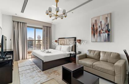 Apartment - Studio - 1 Bathroom for rent in Elite Residence - Dubai Marina - Dubai