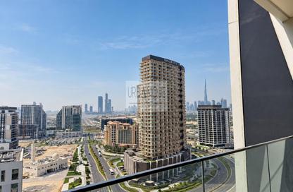 Apartment - Studio - 1 for rent in Binghatti Ghost - Dubai Healthcare City 2 - Al Jaddaf - Dubai
