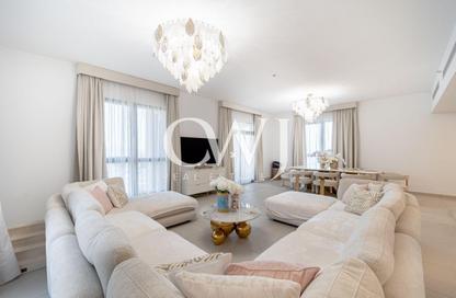 Apartment - 4 Bedrooms - 5 Bathrooms for rent in Asayel - Madinat Jumeirah Living - Umm Suqeim 3 - Umm Suqeim - Dubai