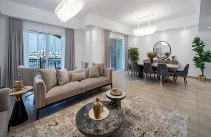 Townhouse - 2 Bedrooms - 3 Bathrooms for rent in Marina Residences 5 - Marina Residences - Palm Jumeirah - Dubai