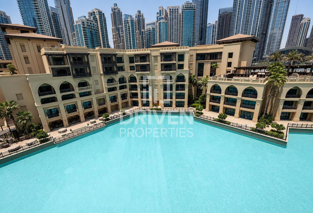 Fountain and Burj Khalifa View | Fully Furnished photo 24