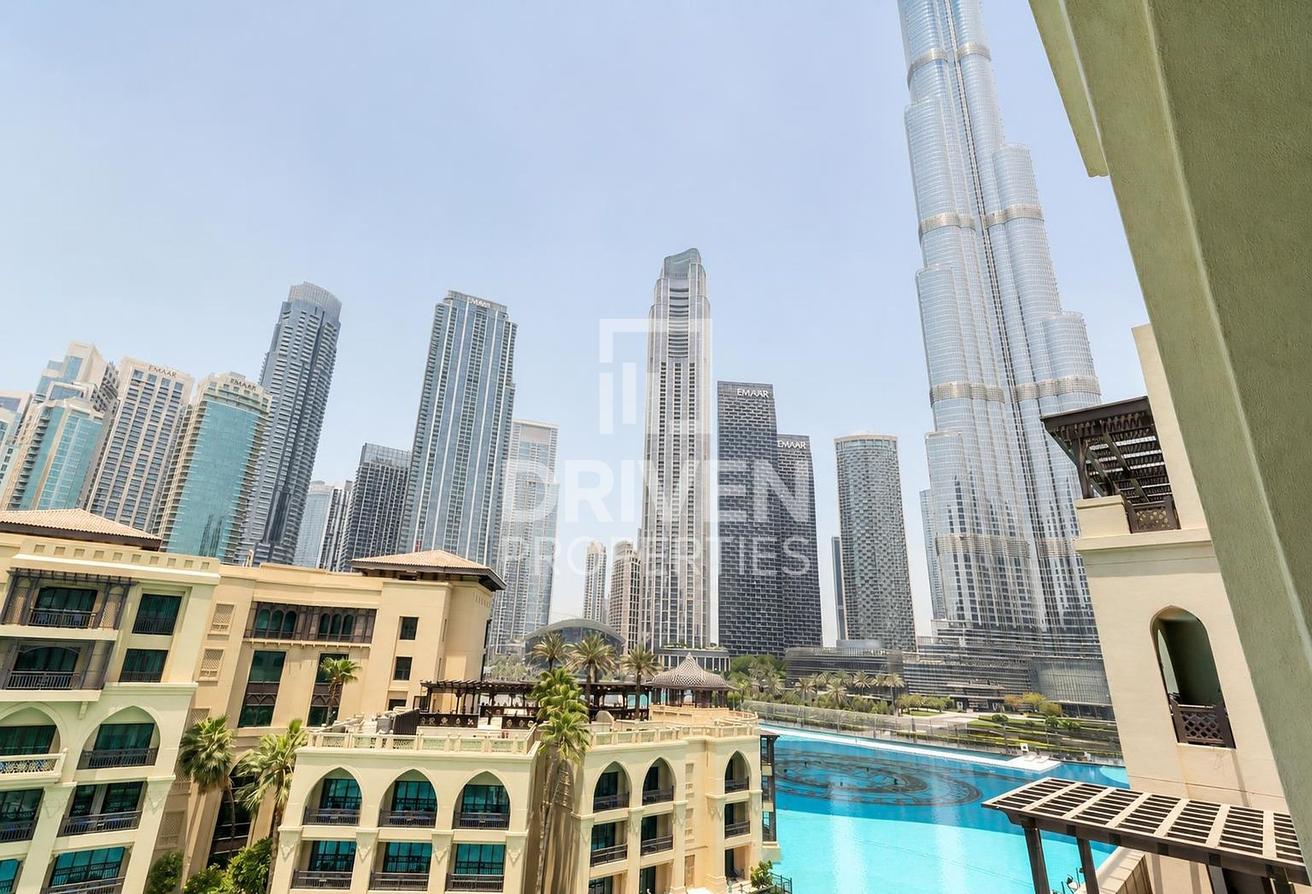 Fountain and Burj Khalifa View | Fully Furnished photo 5