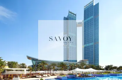 شقة - 2 غرف نوم - 3 حمامات للايجار في أبراج نيشن تاورز - شارع الكورنيش - أبوظبي