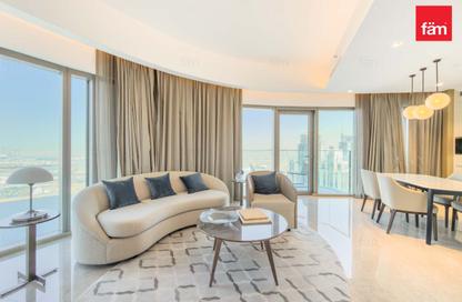 Apartment - 2 - 3 for rent in Address Harbour Point Tower 2 - Address Harbour Point - Dubai Creek Harbour (The Lagoons) - Dubai