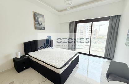 Apartment - Studio - 1 Bathroom for rent in Azizi Riviera 61 - Azizi Riviera - Meydan One - Meydan - Dubai
