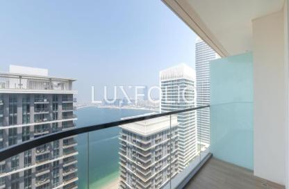 شقة - 1 - 1 للايجار في برج Marina Vista 2 - مارينا فيستا - إعمار بيتشفرونت - دبي هاربور - دبي