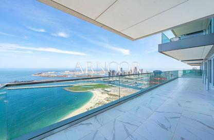 Apartment - 4 Bedrooms - 5 Bathrooms for rent in 1 JBR - Jumeirah Beach Residence - Dubai