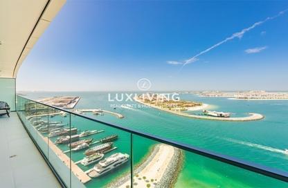 Apartment - 2 - 2 for rent in Beach Vista Tower 1 - Beach Vista - Emaar Beachfront - Dubai Harbour - Dubai