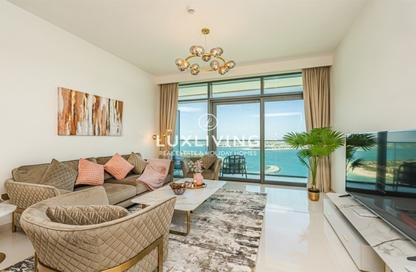 Apartment - 2 - 2 for rent in Beach Vista Tower 1 - Beach Vista - Emaar Beachfront - Dubai Harbour - Dubai