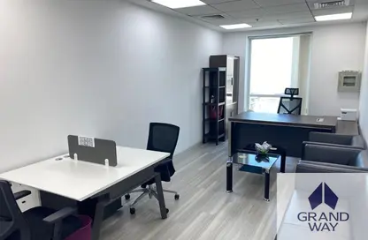 Office Space - Studio - 4 Bathrooms for rent in Latifa Tower - Sheikh Zayed Road - Dubai