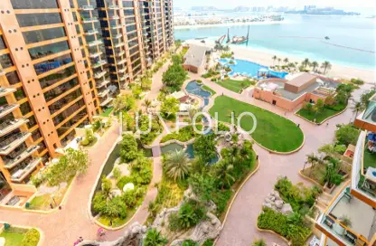 Apartment - 1 Bedroom - 2 Bathrooms for rent in Sapphire - Tiara Residences - Palm Jumeirah - Dubai