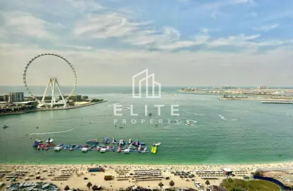 Apartment - 3 Bedrooms - 4 Bathrooms for rent in Rimal 5 - Rimal - Jumeirah Beach Residence - Dubai