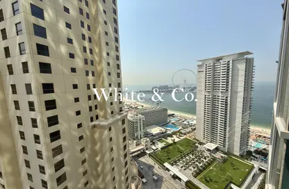 Apartment - 2 Bedrooms - 3 Bathrooms for rent in Al Fattan Marine Towers - Jumeirah Beach Residence - Dubai