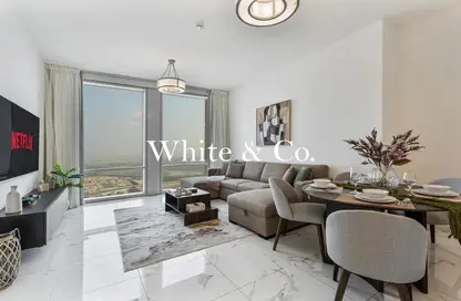 شقة - 2 غرف نوم - 2 حمامات للايجار في برج نورا - مدينة الحبتور - الخليج التجاري - دبي