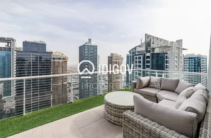 شقة - 2 غرف نوم - 2 حمامات للايجار في ليك فيو - (JLT) مجمع B - أبراج بحيرات الجميرا - دبي