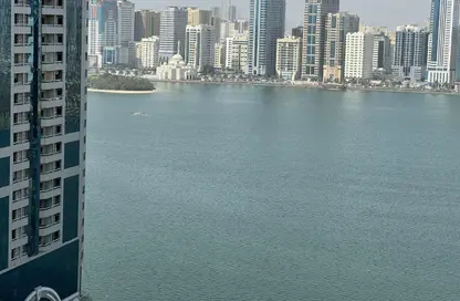 Apartment - 3 Bedrooms - 3 Bathrooms for rent in Al Shahid Tower - Al Qasba - Sharjah
