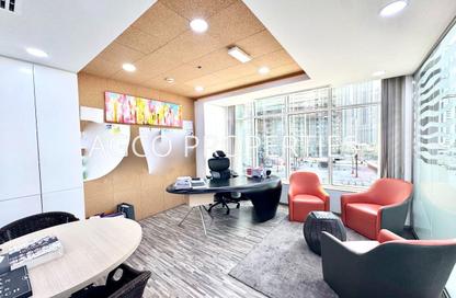 Office Space - Studio - 1 Bathroom for sale in Clover Bay Tower - Business Bay - Dubai