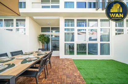 Townhouse - 3 Bedrooms - 5 Bathrooms for rent in Aurum Villas - Sanctnary - Damac Hills 2 - Dubai