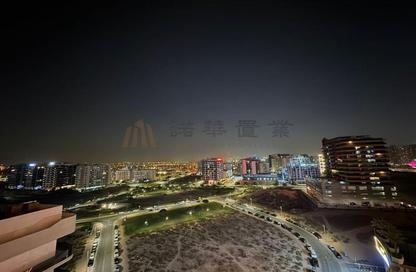 Apartment - Studio - 1 for rent in Wavez Residence - Liwan - Dubai