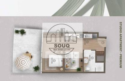 Apartment - Studio - 1 Bathroom for sale in Azure By Lapis - RAK Central - Ras Al Khaimah