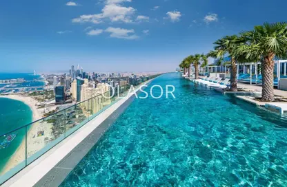 Apartment - 2 Bedrooms - 3 Bathrooms for rent in The Address Jumeirah Resort and Spa - Jumeirah Beach Residence - Dubai