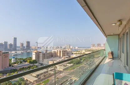 شقة - 3 غرف نوم - 3 حمامات للايجار في أوشن هايتس - دبي مارينا - دبي