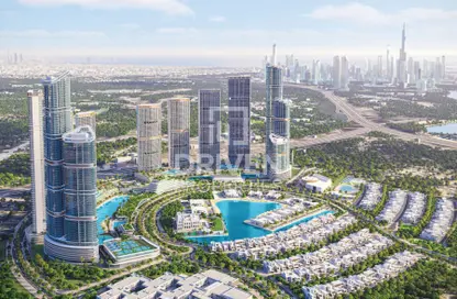 Apartment - 1 Bedroom - 1 Bathroom for sale in 340 Riverside Crescent - Sobha Hartland II - Bukadra - Dubai
