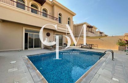 Villa - 5 Bedrooms - 7 Bathrooms for rent in Golf Gardens - Khalifa City - Abu Dhabi