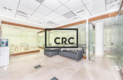 Office Space - Studio - 1 for rent in Clover Bay Tower - Business Bay - Dubai