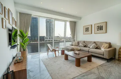 شقة - غرفة نوم - 1 حمام للايجار في برج ذا باد - الخليج التجاري - دبي