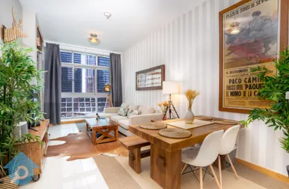 Apartment - 1 Bedroom - 2 Bathrooms for rent in Iris Blue - Dubai Marina - Dubai