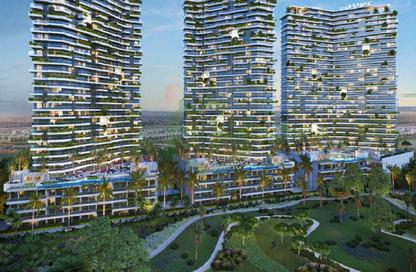 Apartment - 1 Bedroom - 2 Bathrooms for sale in Golf Greens 2 Tower A - Golf Greens 2 - Golf Greens - DAMAC Hills - Dubai