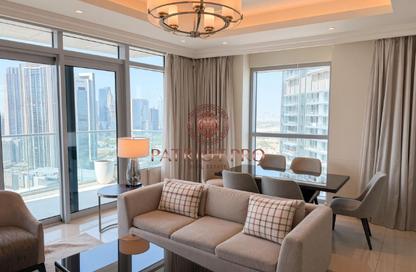 Apartment - 2 - 3 for rent in The Address Residence Fountain Views 1 - The Address Residence Fountain Views - Downtown Dubai - Dubai
