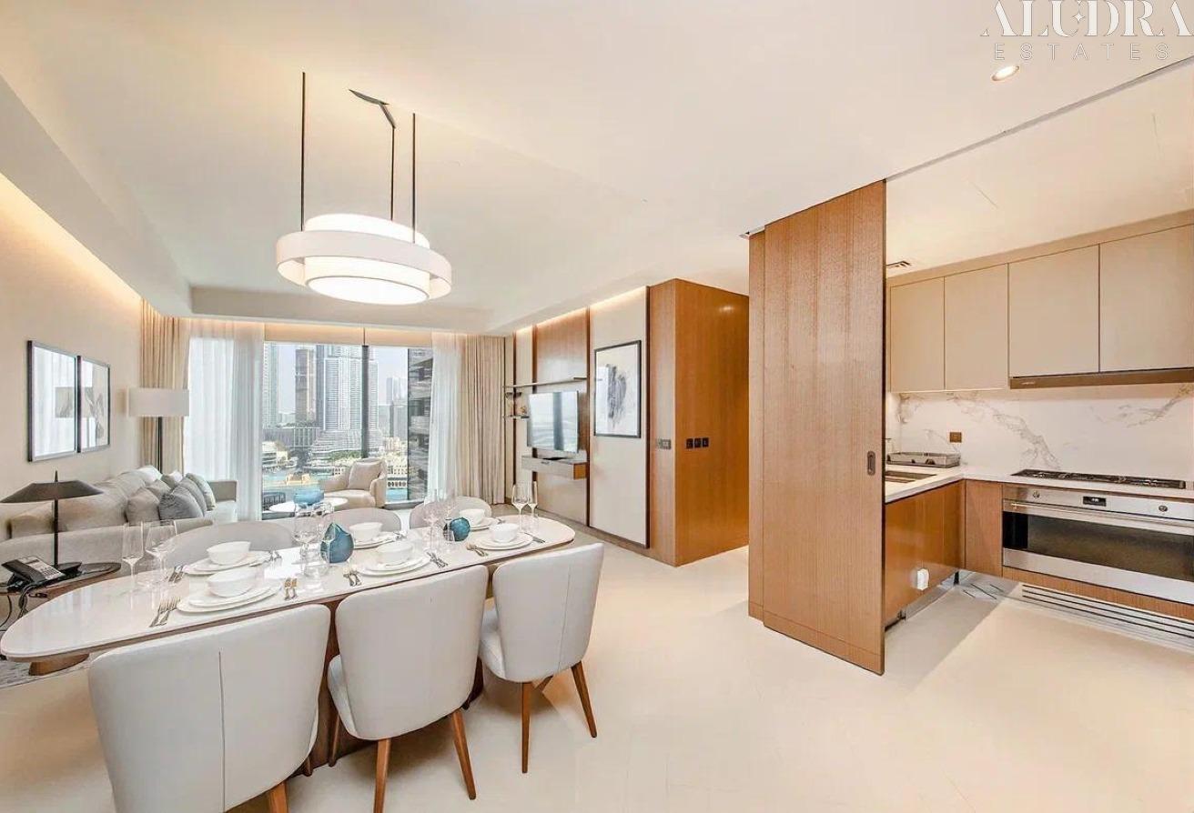 High‑Floor Residence | Vacant | Burj Khalifa Views photo 5