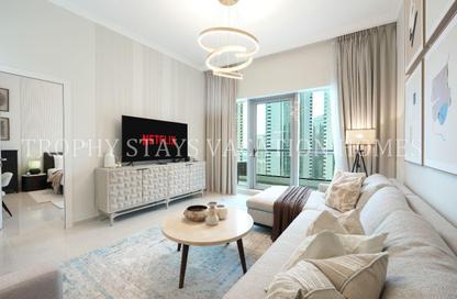 Apartment - 1 Bedroom - 2 Bathrooms for rent in Bay Central - Dubai Marina - Dubai