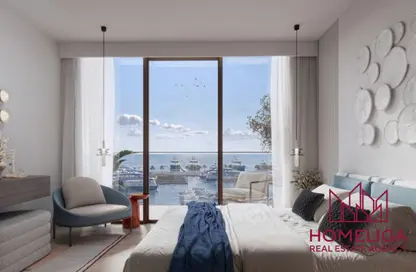 شقة - غرفة نوم - 2 حمامات للبيع في مارينا فيوز تاور 3 - مارينا فيوز - ميناء راشد - دبي