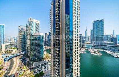 Apartment - 1 Bedroom - 2 Bathrooms for rent in Attessa Tower - Marina Promenade - Dubai Marina - Dubai