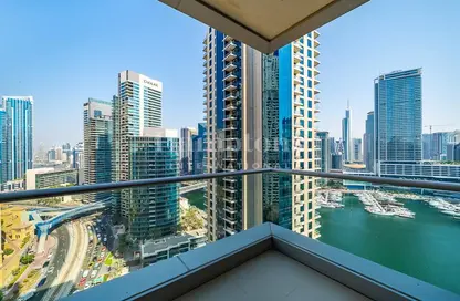 شقة - غرفة نوم - 2 حمامات للايجار في برج أتيسا - مارينا بروموناد - دبي مارينا - دبي